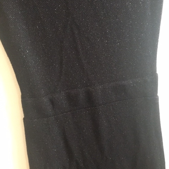 ZARA Knit Black Midi Open Back Dress Size Small - Picture 11 of 15